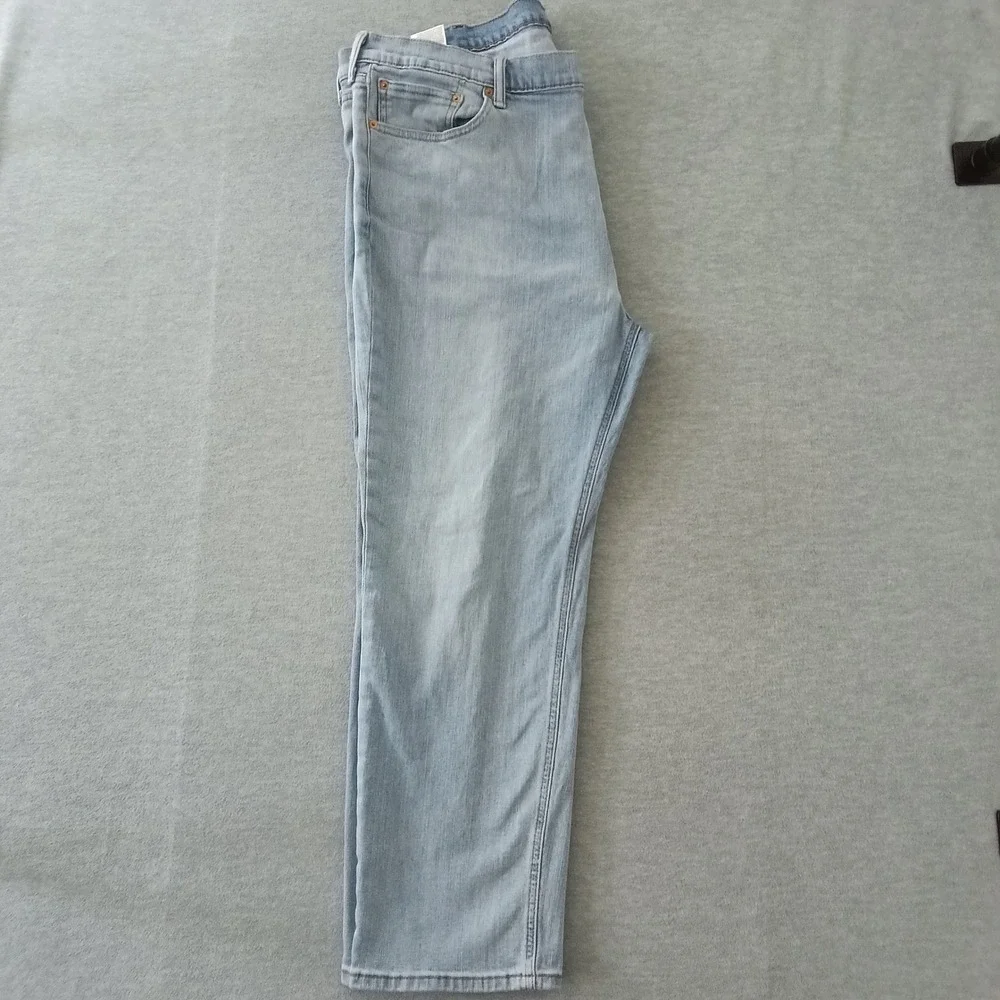 Levis 541 Athletic Taper Jeans Light Wash Blue Mens W42 L30 Denim Pants